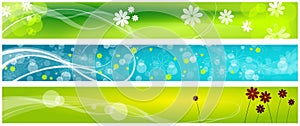 Spring web banners