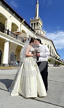 A spring wedding