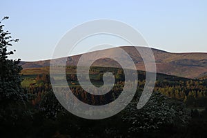 Spring in Wicklow Mountains National Park in Ireland