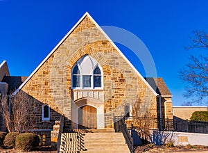 Church Entrance in Springdale, Arkansas photo