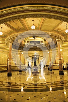 Springfield, Illinois - interior of State Capitol photo