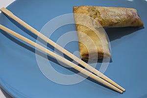 Springrolls and chinese chopsticks