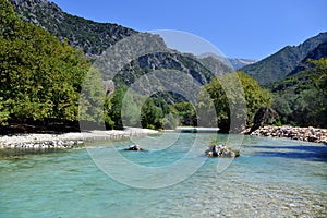 Springs of Acheron river