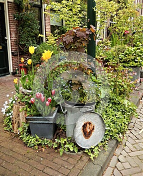 Springtime in Gouda (Netherlands)