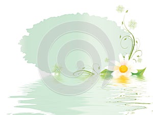 Springtime greedingcard