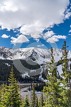 Springtime on Loveland Pass, Colorado