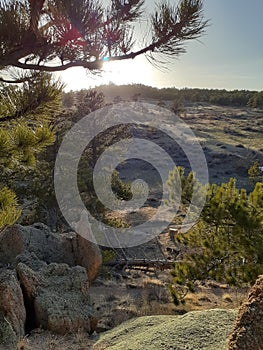 springtime Rockin VC trail Curt Gowdy State Park Cheyenne, Wyoming