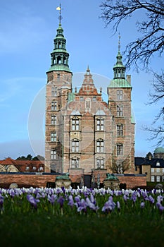 Springtime Rosenborg castle - Kobenhavn Danmark