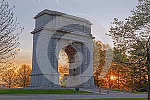 Springtime Sunrise at Valley Forge Park