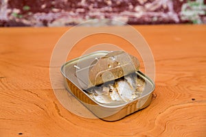 Springwater Sardines in a Tin
