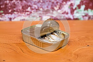 Springwater Sardines in a Tin