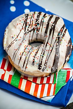 Sprinkle doughnut