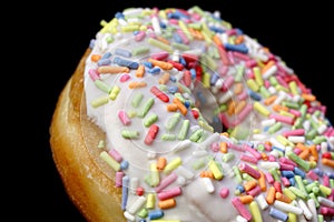 Sprinkle doughnut