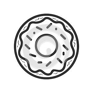 AI Generated Donut Icon