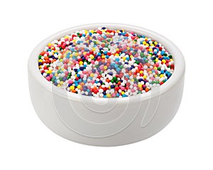 Sprinkles Nonpareils in a Bowl