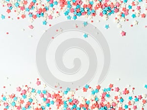 Sprinkles on white, img