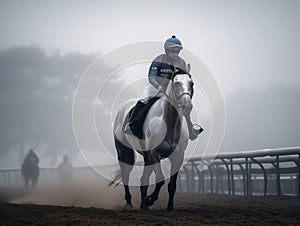 A Sprint in the Mist at the Japan Cup