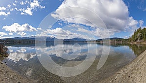 Sproat Lake provincial park in Vancouver Island, BC, Canada