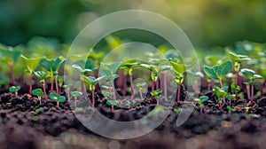 Sprouting Microgreen Seeds