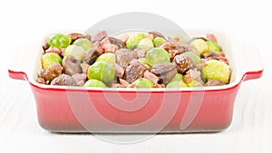 Sprouts, Chestnuts & Bacon