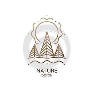 Spruce forest logo