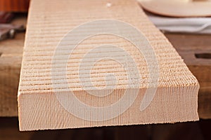 Spruce wood board music tonewood