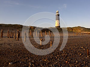 Spurn Point lighthouse