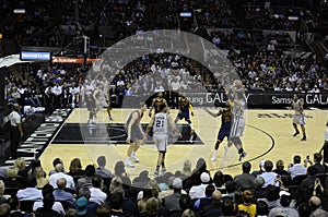 Spurs Vs. Cavs - NBA game