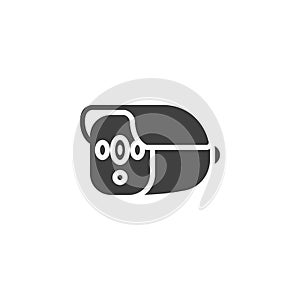 Spy dvr recorder vector icon