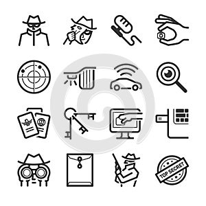 Spy icons