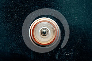 Spyhole of the front door