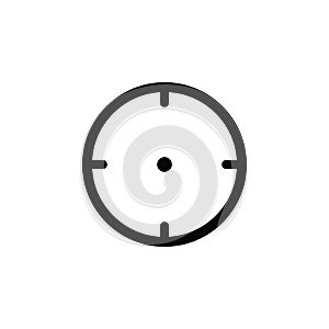 Spyhole, icon. Element of simple icon for websites, web design, mobile app, infographics. Thick line icon for website design and