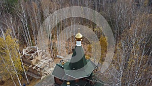 Spyridon Trimifutskogo temple an autumn