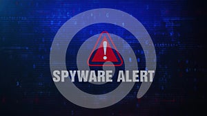 Spyware Alert Warning Error Message Blinking on Screen .