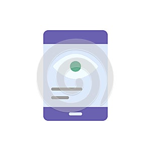 Spyware cyber attack icon. Simple color vector elements of hacks icons for ui and ux, website or mobile application