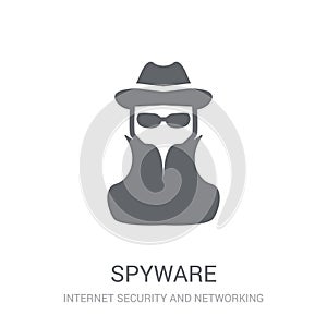 Spyware icon. Trendy Spyware logo concept on white background fr