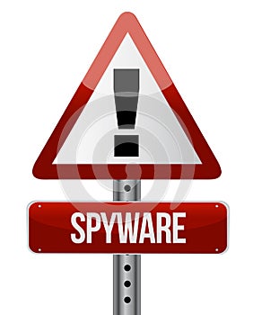 'spyware' sign