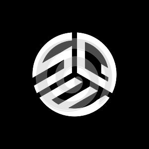 SQE letter logo design on black background. SQE creative initials letter logo concept. SQE letter design
