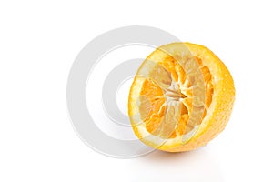 Sqeezed orange