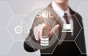 SQL Programming Language Web Development Coding Concept