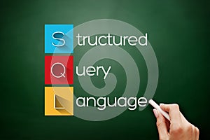 SQL - Structured Query Language acronym