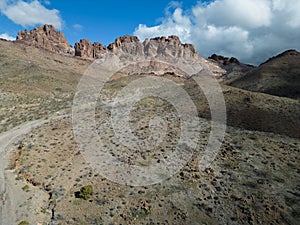 Squadron Peak at Union Pass in Arizona