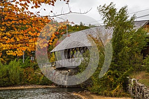 Squam river covered bridge
