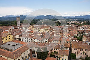 Square of Amphitheatre, Lucca, Italy