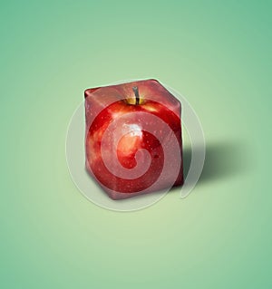 Square apple