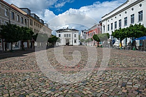 Square in Bad Oldesloe Germany