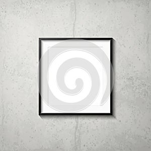 A square black frame surrounds a