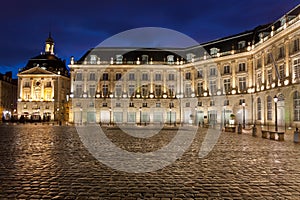 Square of the bourse, Bordeaux