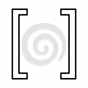 Square Bracket icon
