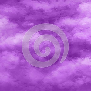 Square bright purple airy light background gradient texture background, grunge banner with clouds